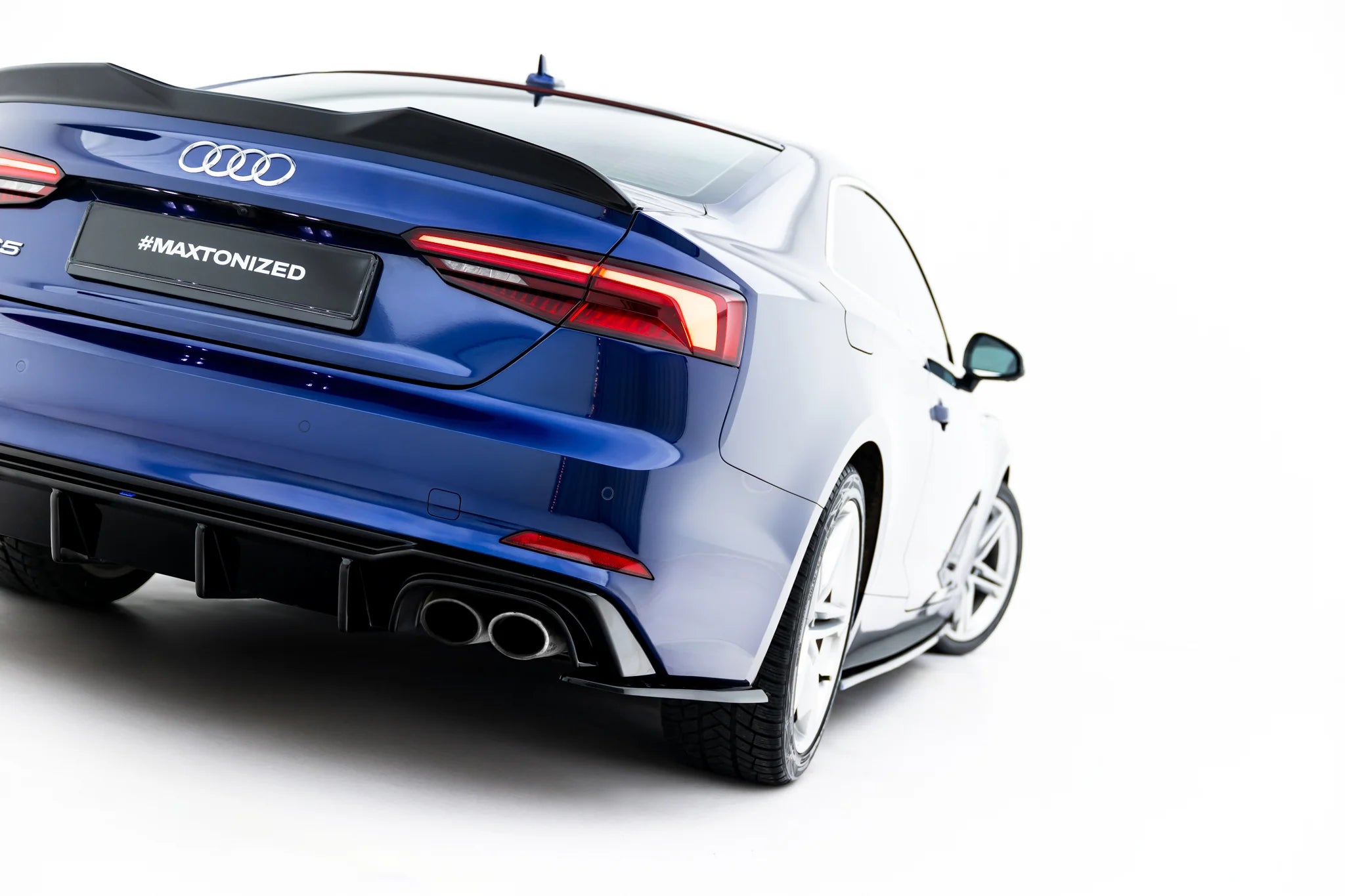 Rear side splitters v.2 audi s5 coupe f5
