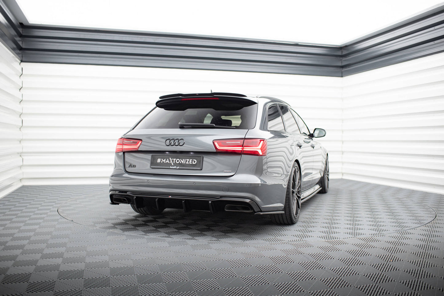 Bagsiden Splitters v.2 Audi S6 / A6 S-line / A6 C7 FL