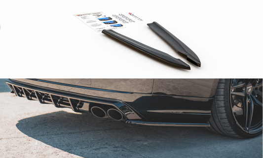 Rear side splitters v.2 audi s8 d4 facelift