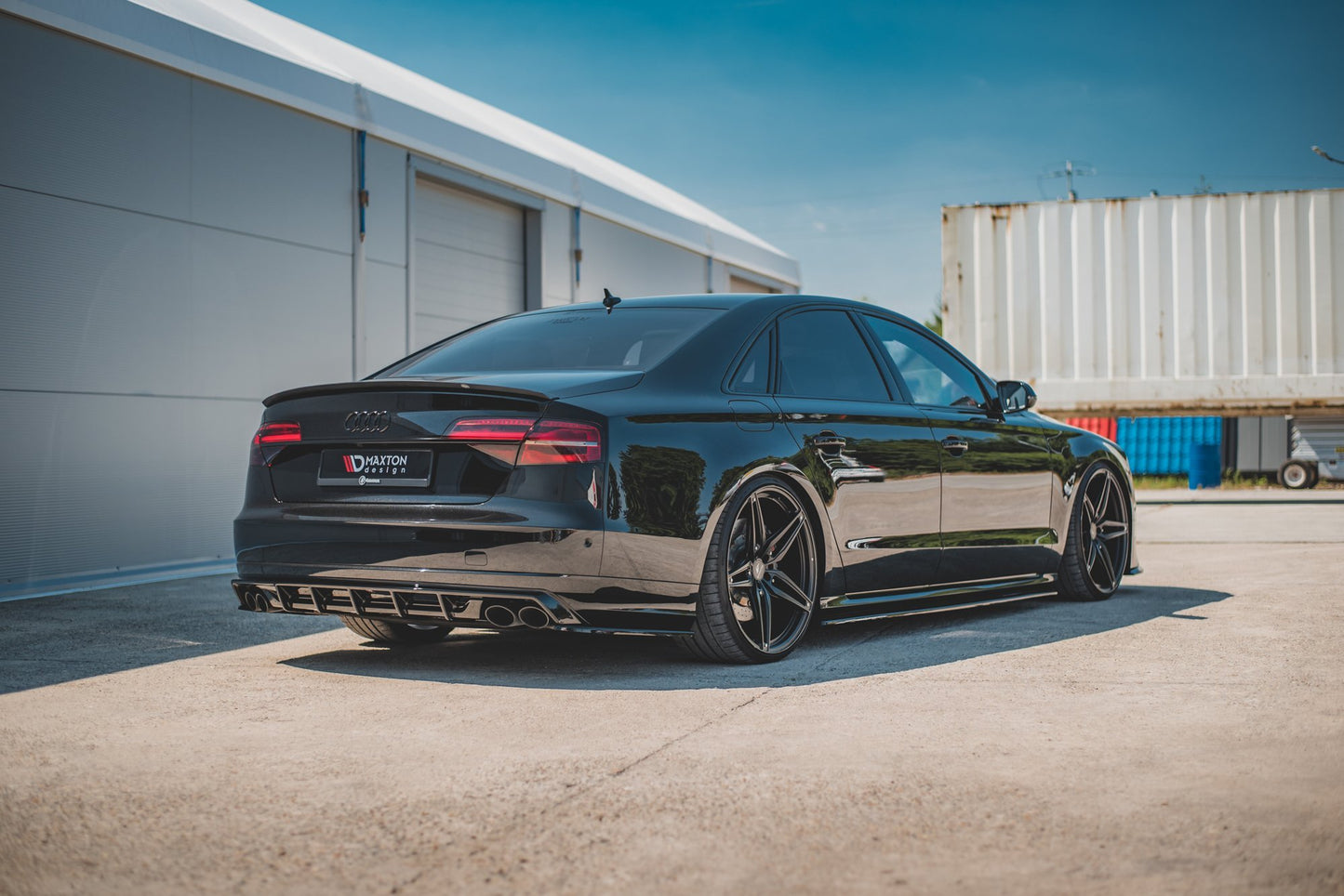 Bagsiden Splitters v.2 Audi S8 D4 ansigtsløftning