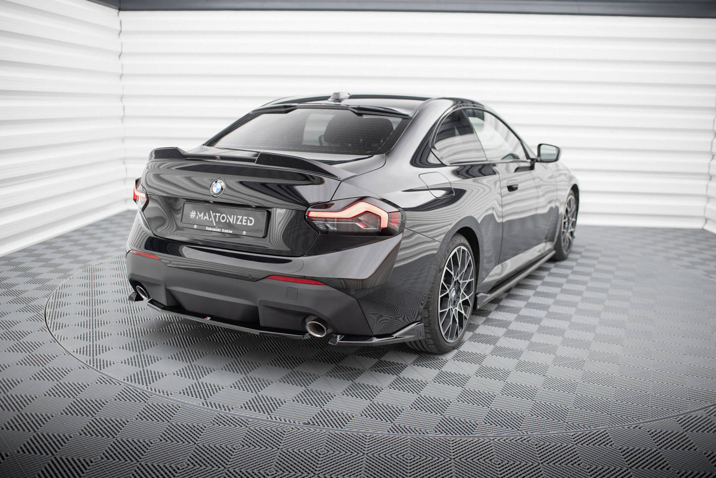 Rear side splitters v.2 bmw 2 coupe g42