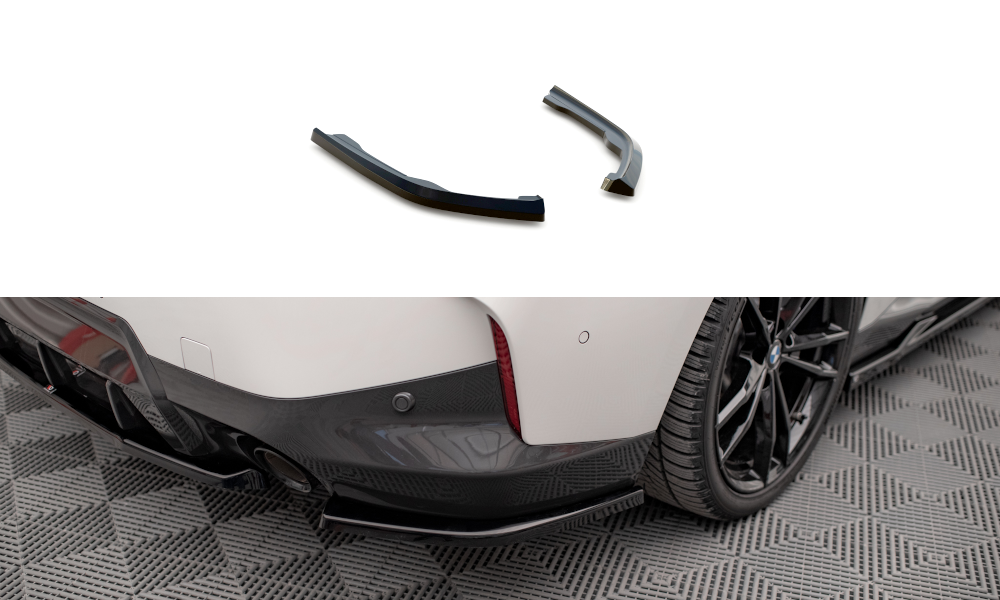 Rear side splitters v.2 bmw 2 coupe m-pack g42