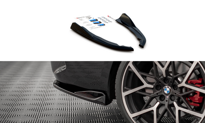 Rear side splitters v.2 bmw 4 m-pack g22 / g23 / g22 facelift / g23 facelift