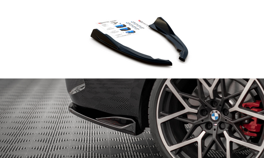 Rear side splitters v.2 bmw 4 m-pack g22 / g23 / g22 facelift / g23 facelift