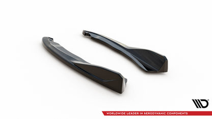 Rear side splitters v.2 bmw 4 m440i g22 / g23 / g22 facelift / g23 facelift