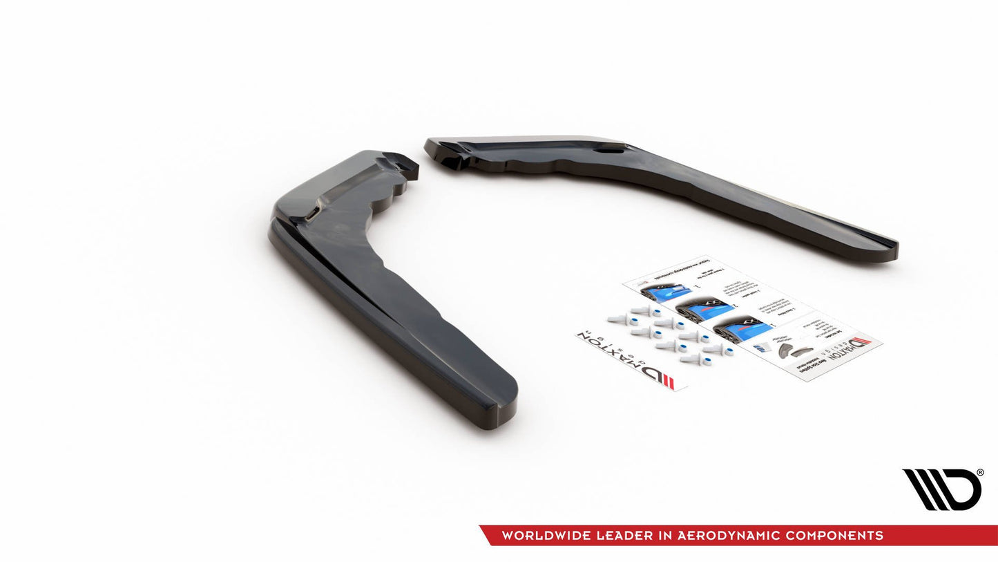 Rear side splitters v.2 bmw m4 f82