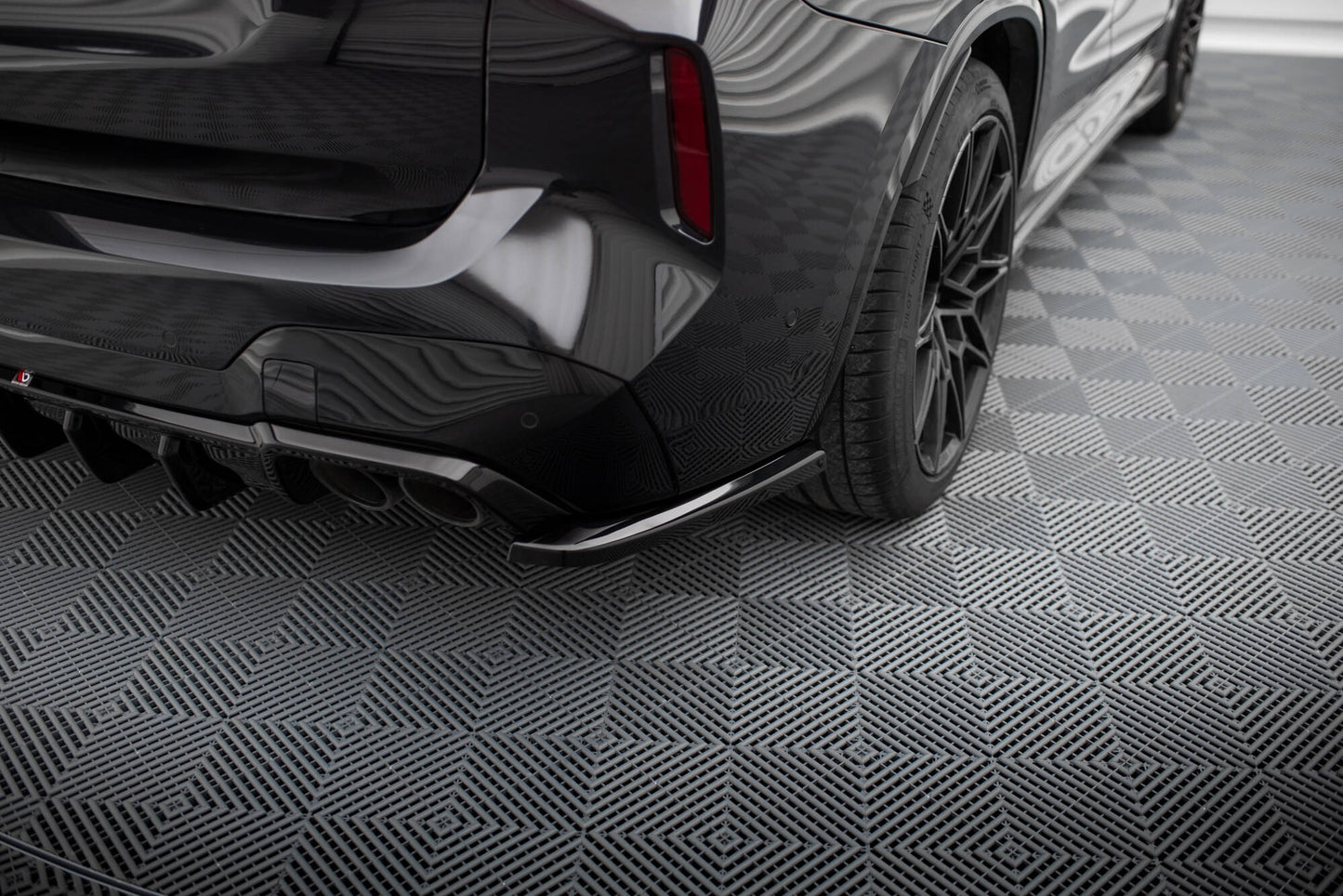 Rear side splitters v.2 bmw x3 m f97 / f97 facelift