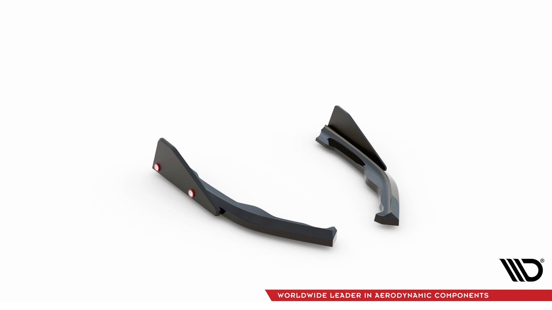 Rear side splitters v.2 + flaps bmw 2 coupe m-pack g42