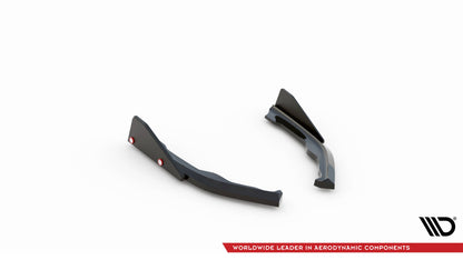 Rear side splitters v.2 + flaps bmw 2 coupe m-pack g42