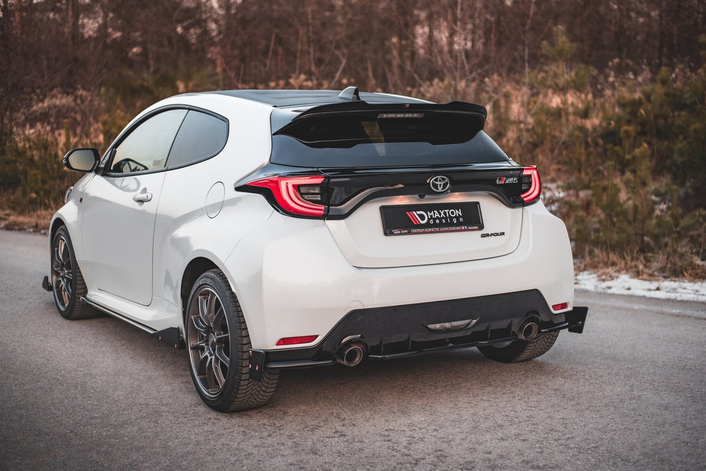 Yaris Rally Rear Rear side splitters v.2 + flaps toyota gr yaris mk4 – Hamphi