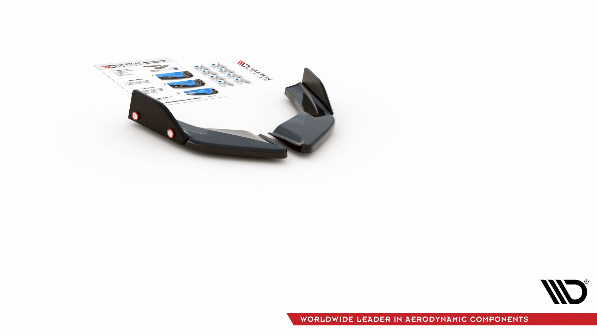 Takasivusplitterit v.2 + läpät Volkswagen Golf GTI / GTE mk8