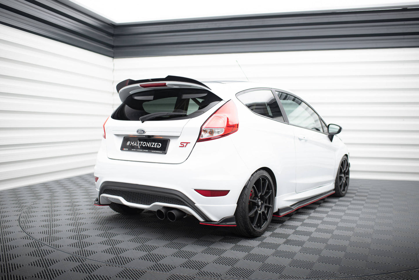 Rear side splitters v.2 ford fiesta st mk7 facelift