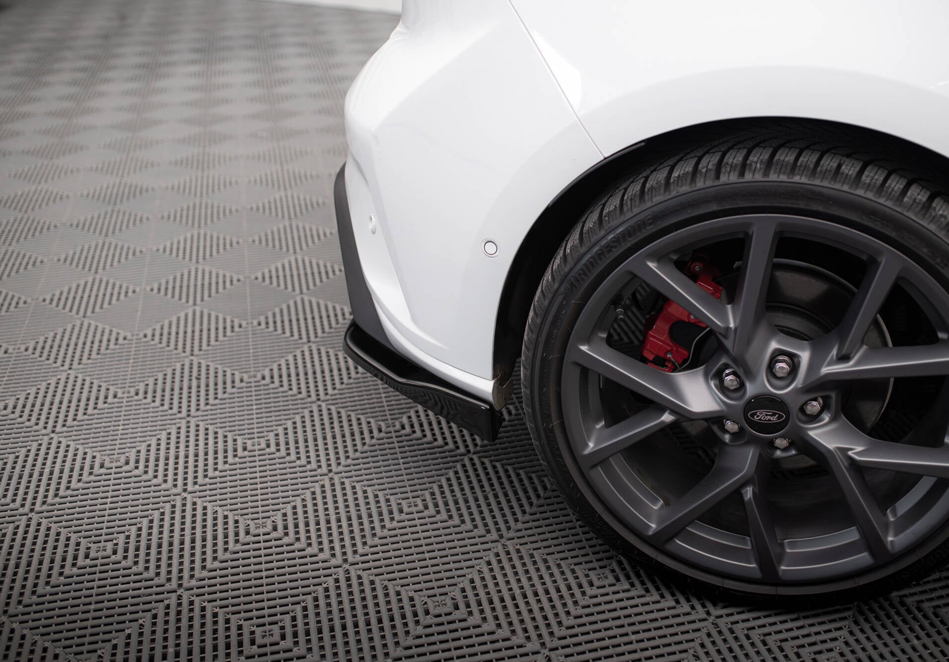 Rear side splitters v.2 Ford Focus Hatchback ST MK4