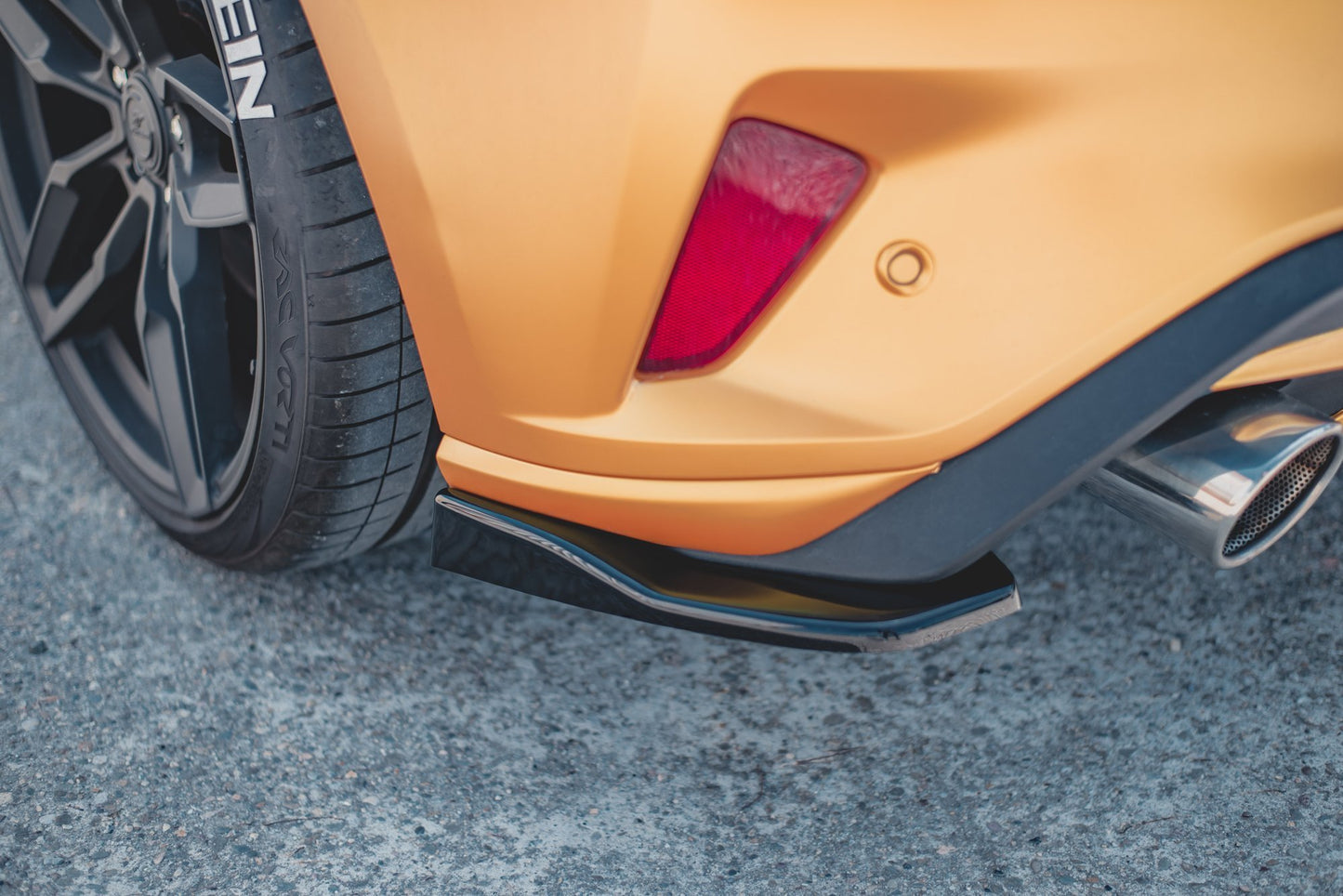 Rear side splitters v.2 Ford Focus Hatchback ST MK4