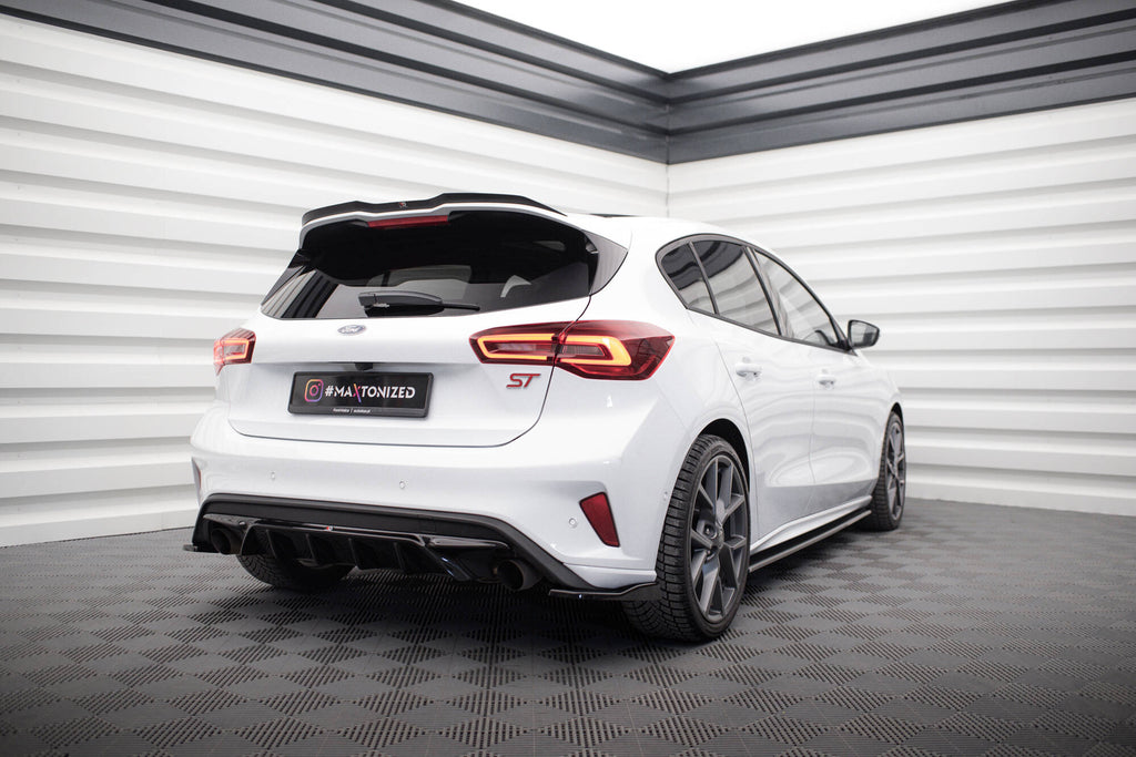 Rear side splitters v.2 Ford Focus Hatchback ST MK4