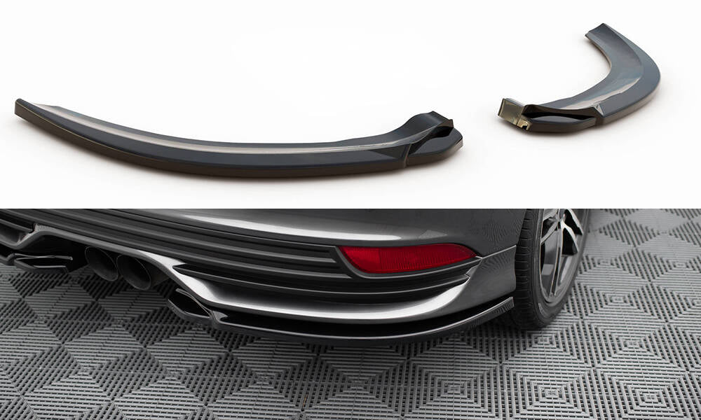 Rear side splitters v.2 ford focus st mk3 facelift