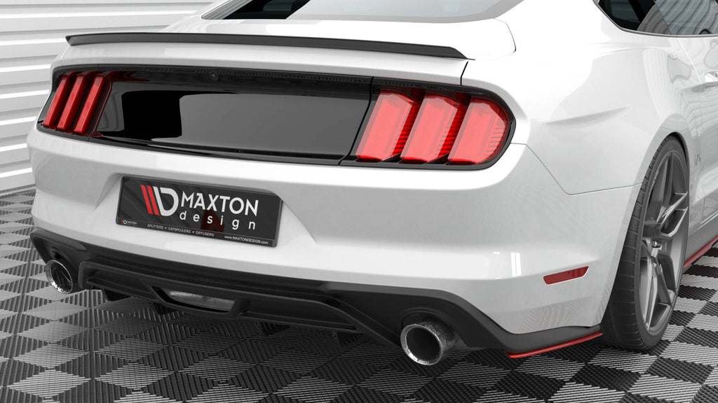 Rear side splitters v.2 ford mustang mk6 facelift