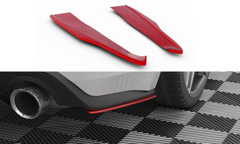 Rear side splitters v.2 ford mustang mk6 facelift