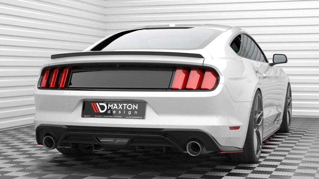 Rear side splitters v.2 ford mustang mk6 facelift