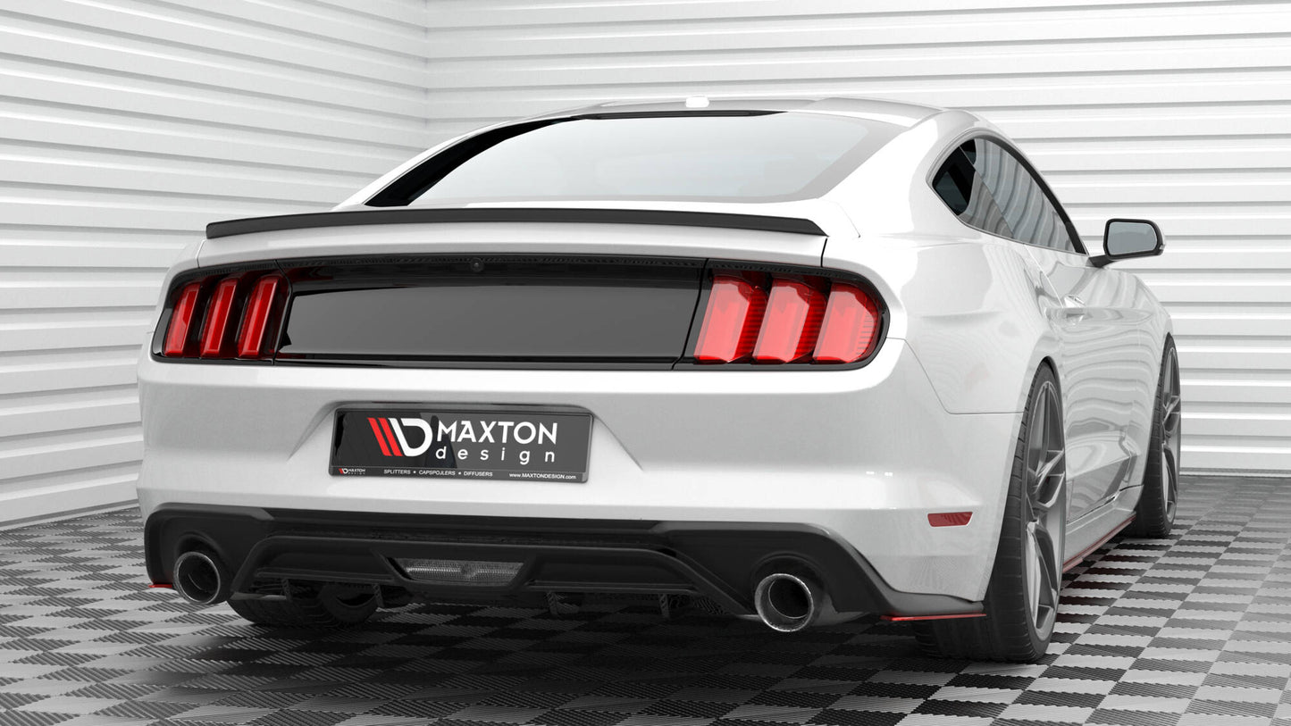 Rear side splitters v.2 Ford Mustang MK6 Facelift