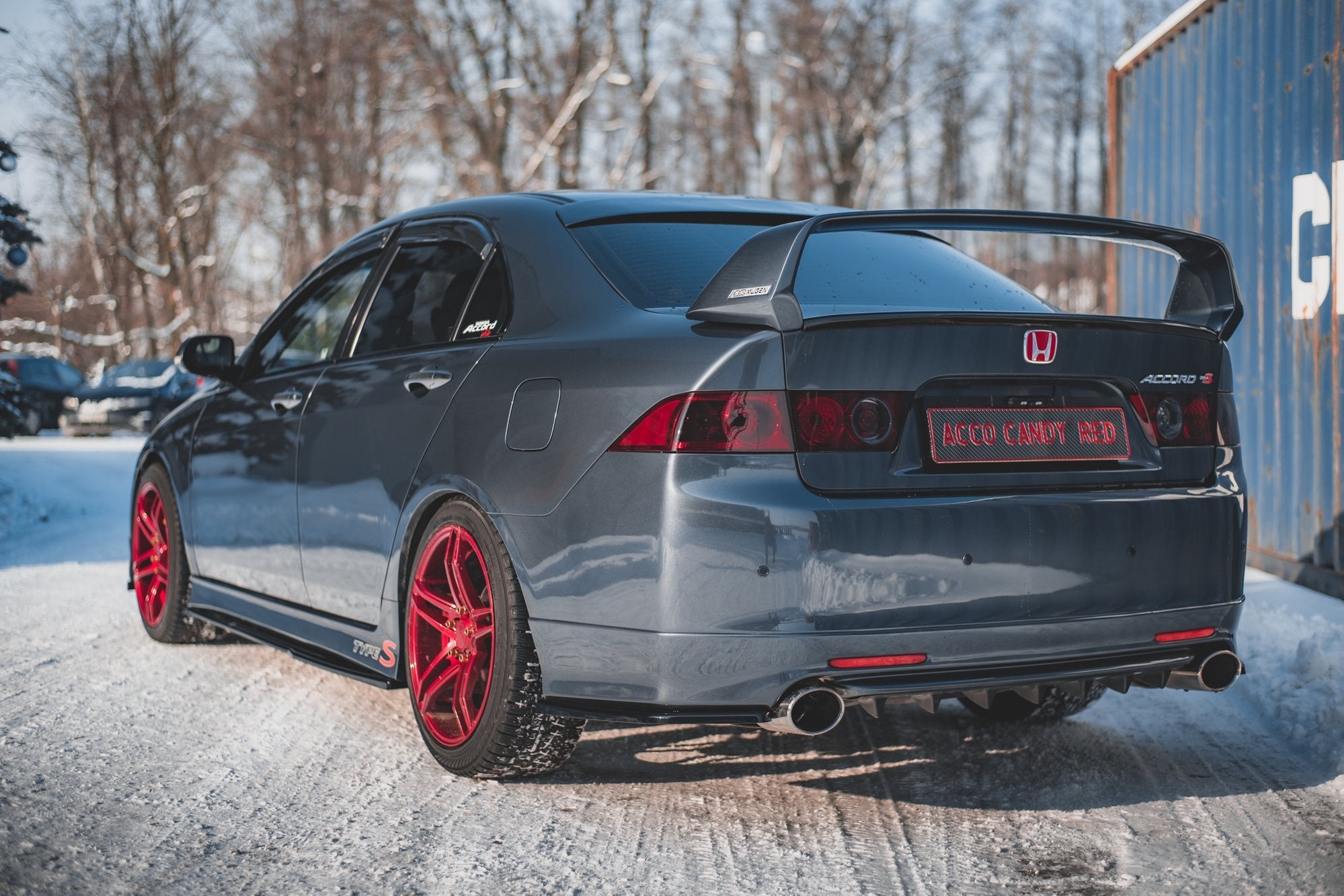 Takapuolen jakajat v.2 Honda Accord Mk7 Type-S