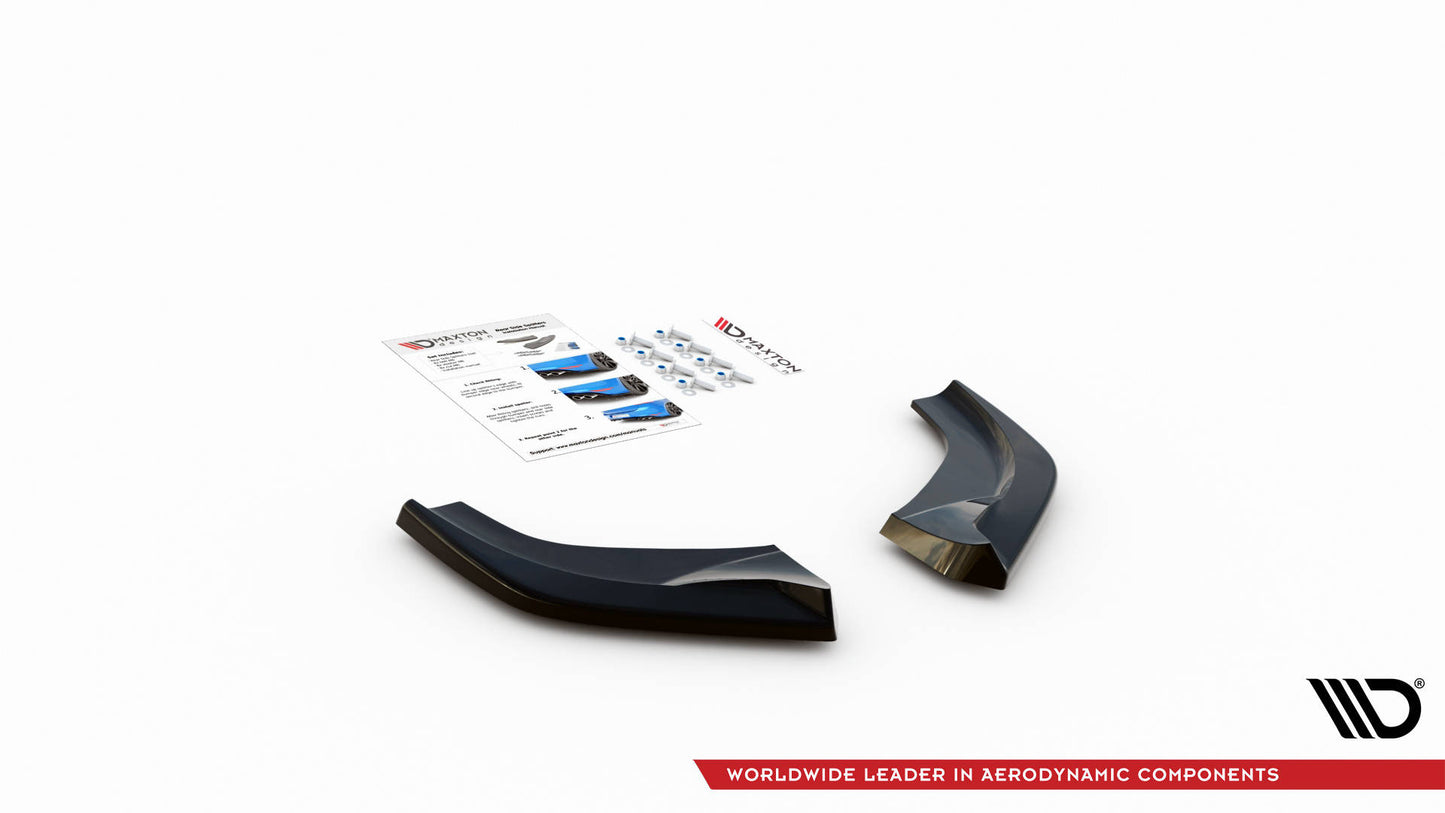 Rear side splitters v.2 hyundai i30 n hatchback mk3 facelift