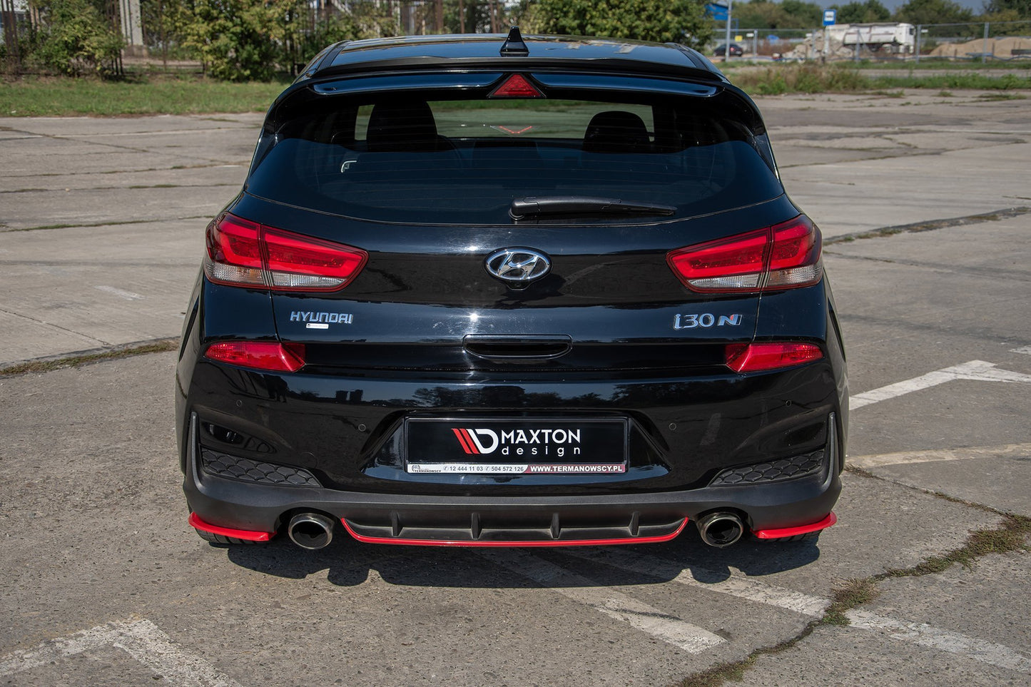 Bagsiden Splitters v.2 Hyundai I30 N Mk3 Hatchback