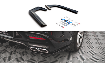 Rear side splitters v.2 mercedes-benz gle coupe 63amg c292