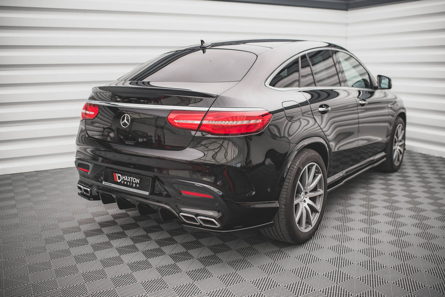Rear side splitters v.2 mercedes-benz gle coupe 63amg c292