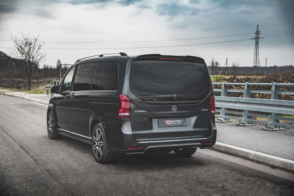 Bagsiden Splitters V.2 Mercedes-Benz V-klasse AMG-Line W447 ansigtsløftning