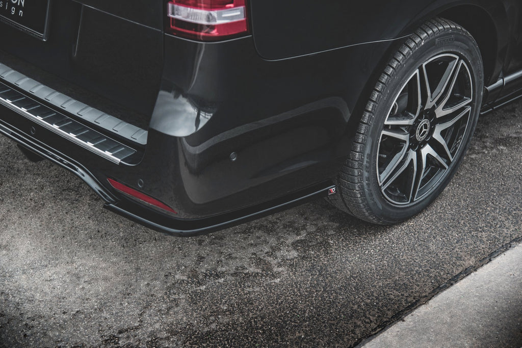 Bagsiden Splitters V.2 Mercedes-Benz V-klasse AMG-Line W447 ansigtsløftning