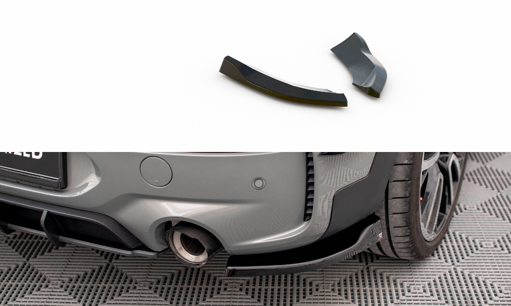 Rear side splitters v.2 mini cooper clubman john cooper works f54 facelift