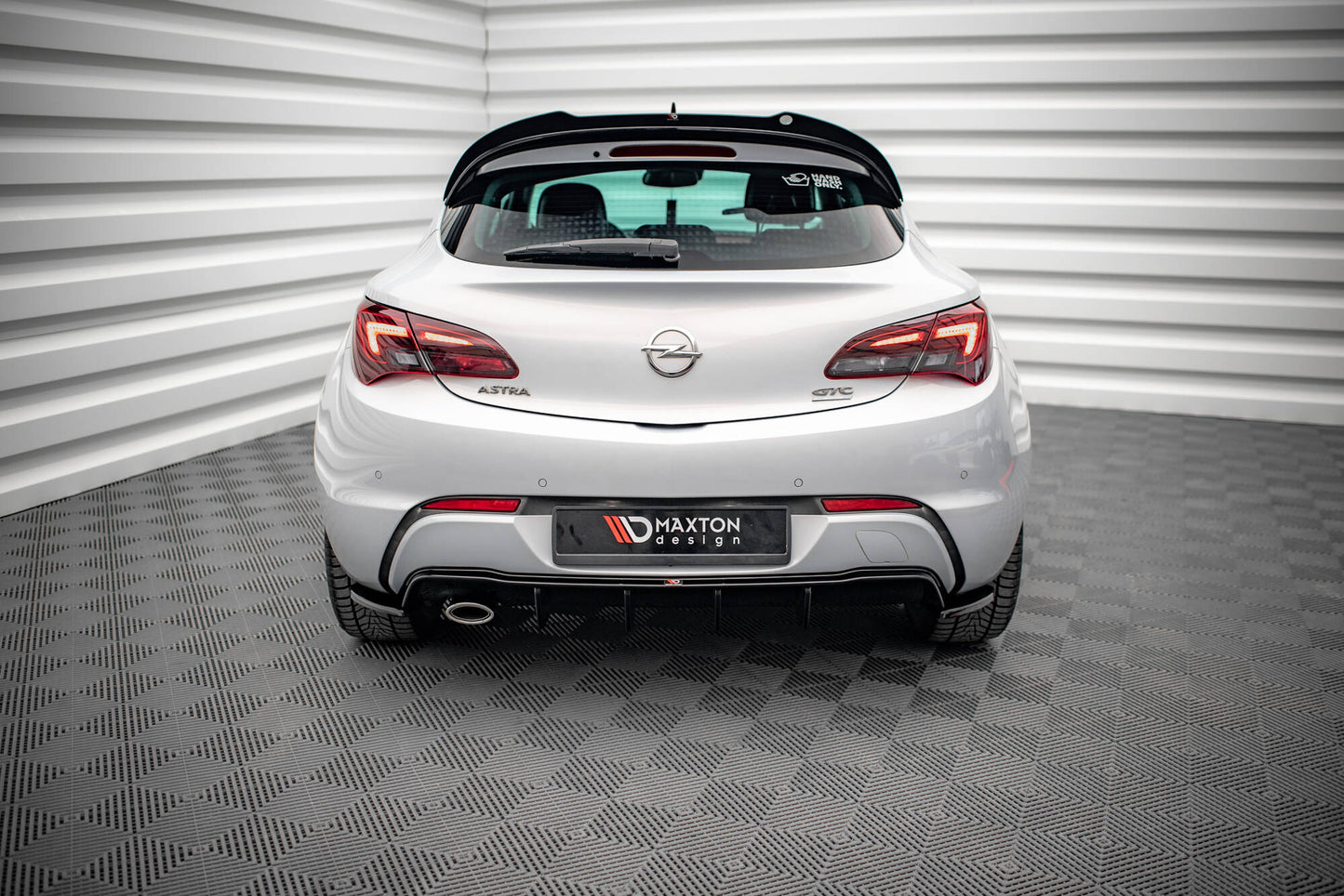 Rear side splitters v.2 opel astra gtc opc-line j