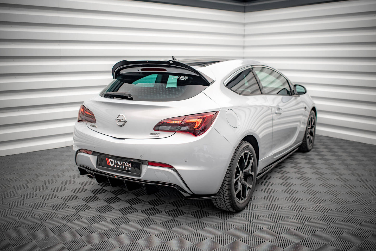 Rear side splitters v.2 opel astra gtc opc-line j