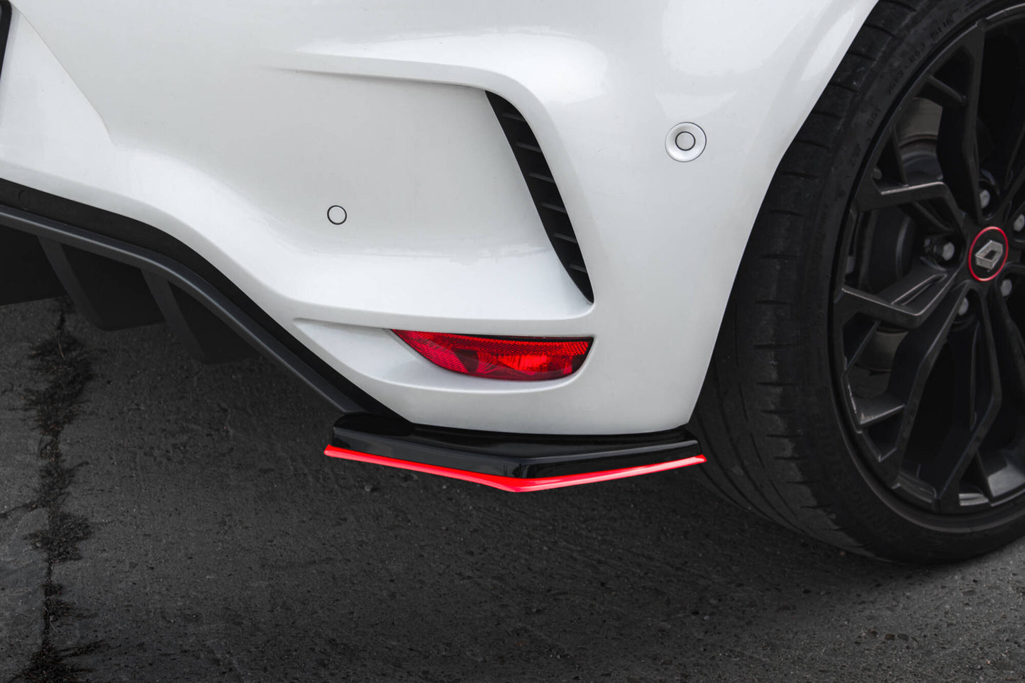 Rear side splitters v.2 renault megane rs mk4