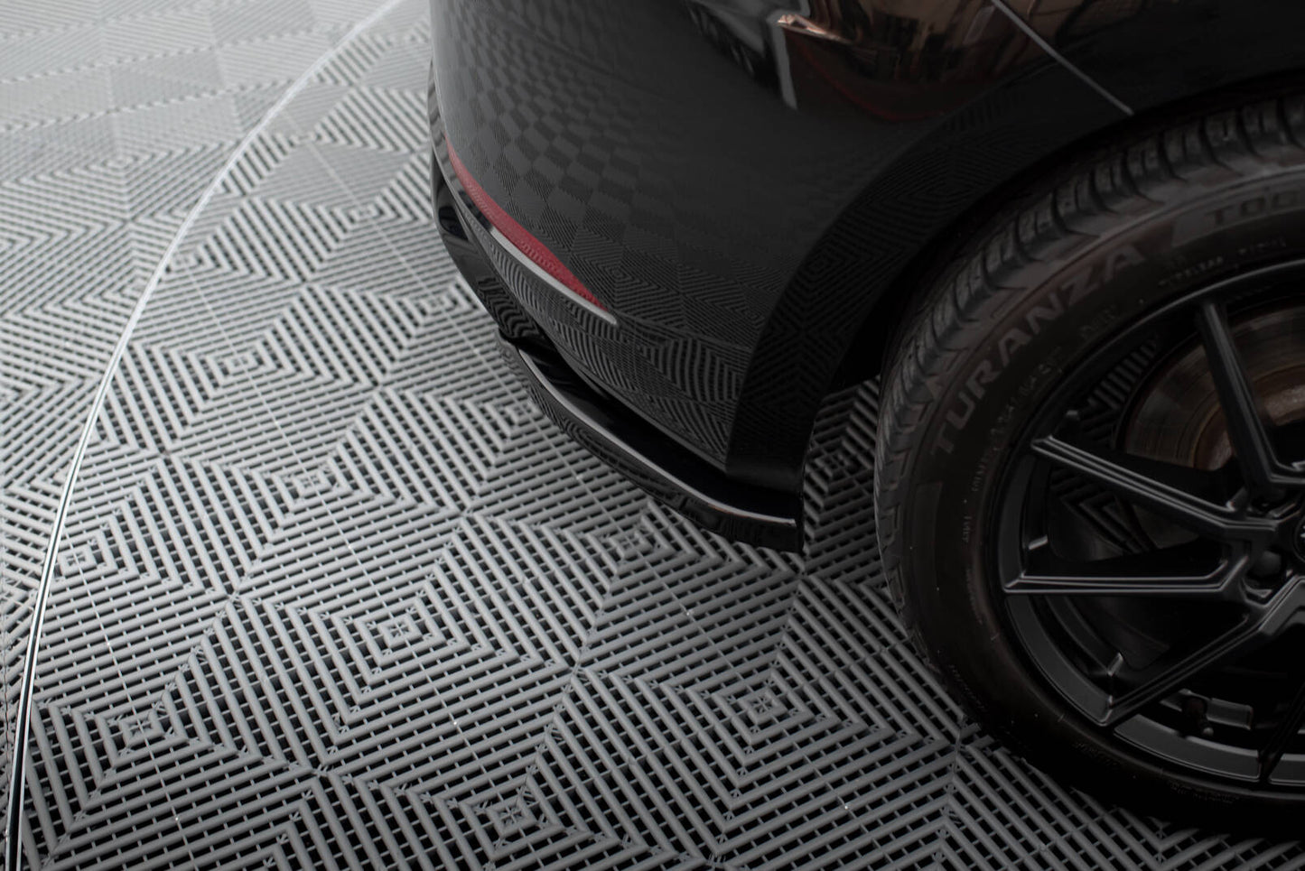 Rear side splitters v.2 seat leon hatchback mk3 facelift