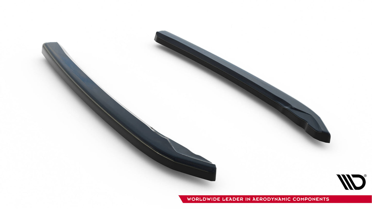 Rear side splitters v.2 skoda superb liftback / combi mk3