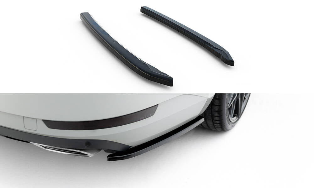 Rear side splitters v.2 skoda superb liftback / combi mk3