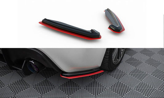 Rear side splitters v.2 subaru brz mk1 / mk1 facelift