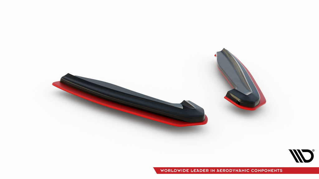 Rear side splitters v.2 subaru brz mk1 / mk1 facelift