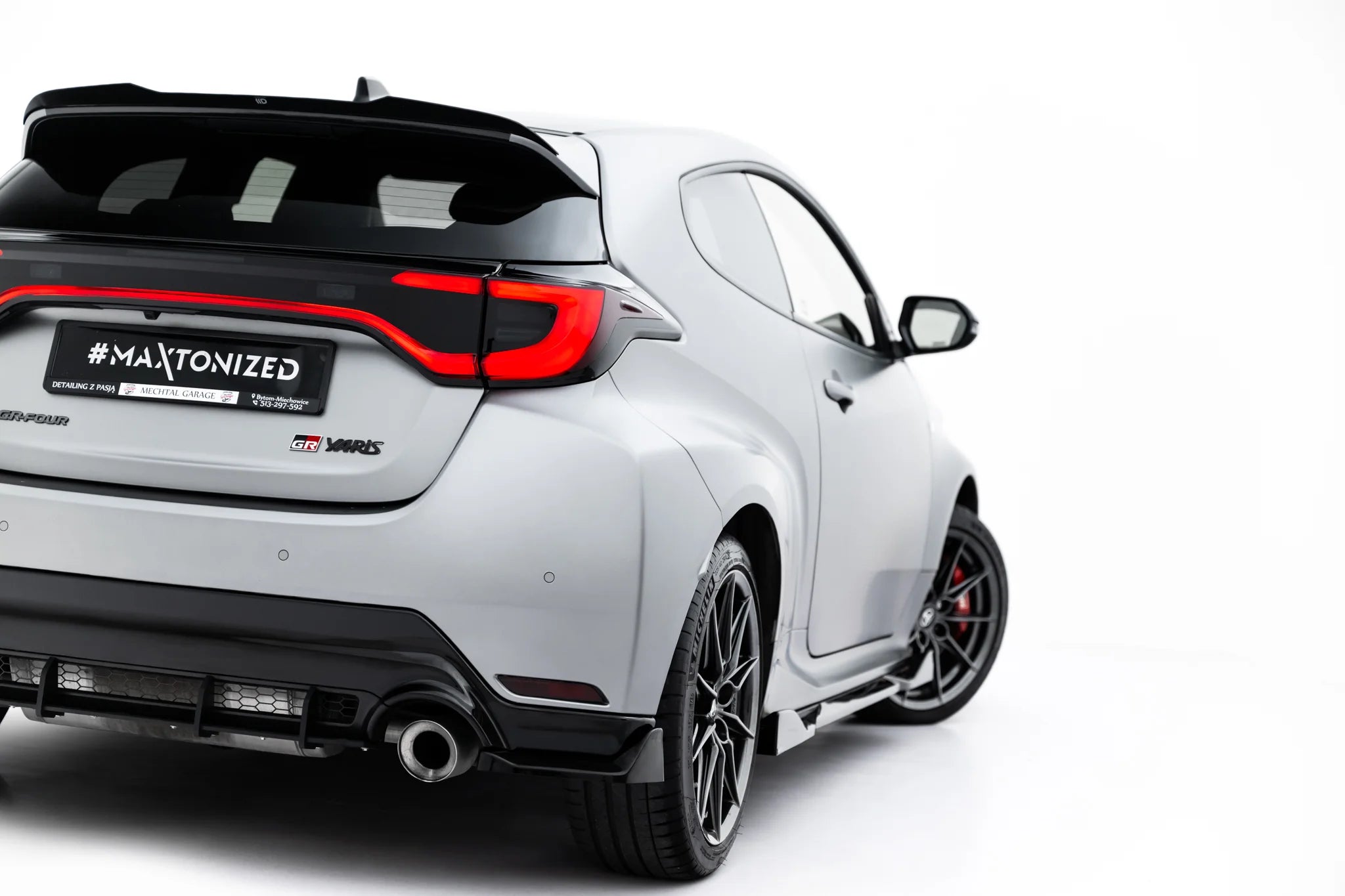 Rear side splitters v.2 toyota gr yaris mk4 facelift