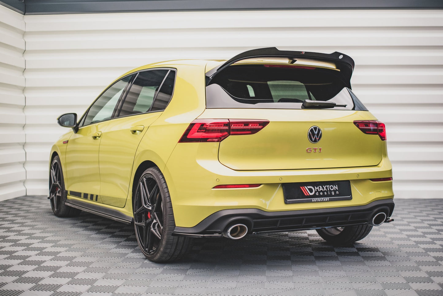 Rear side splitters v.2 volkswagen golf gti clubsport mk8