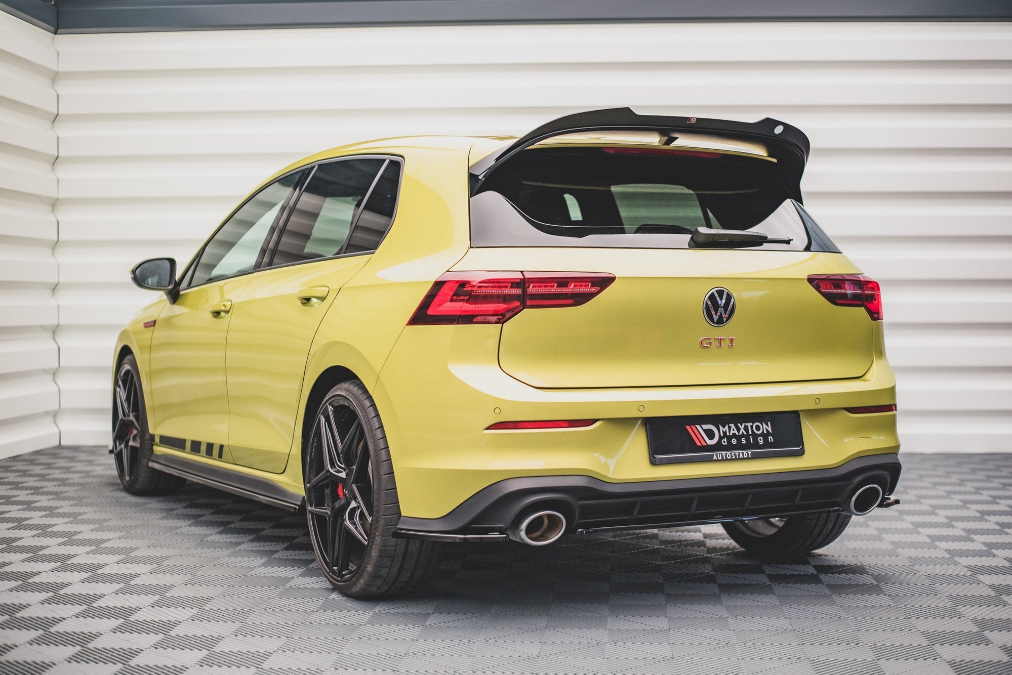 Rear side splitters v.2 volkswagen golf gti clubsport mk8
