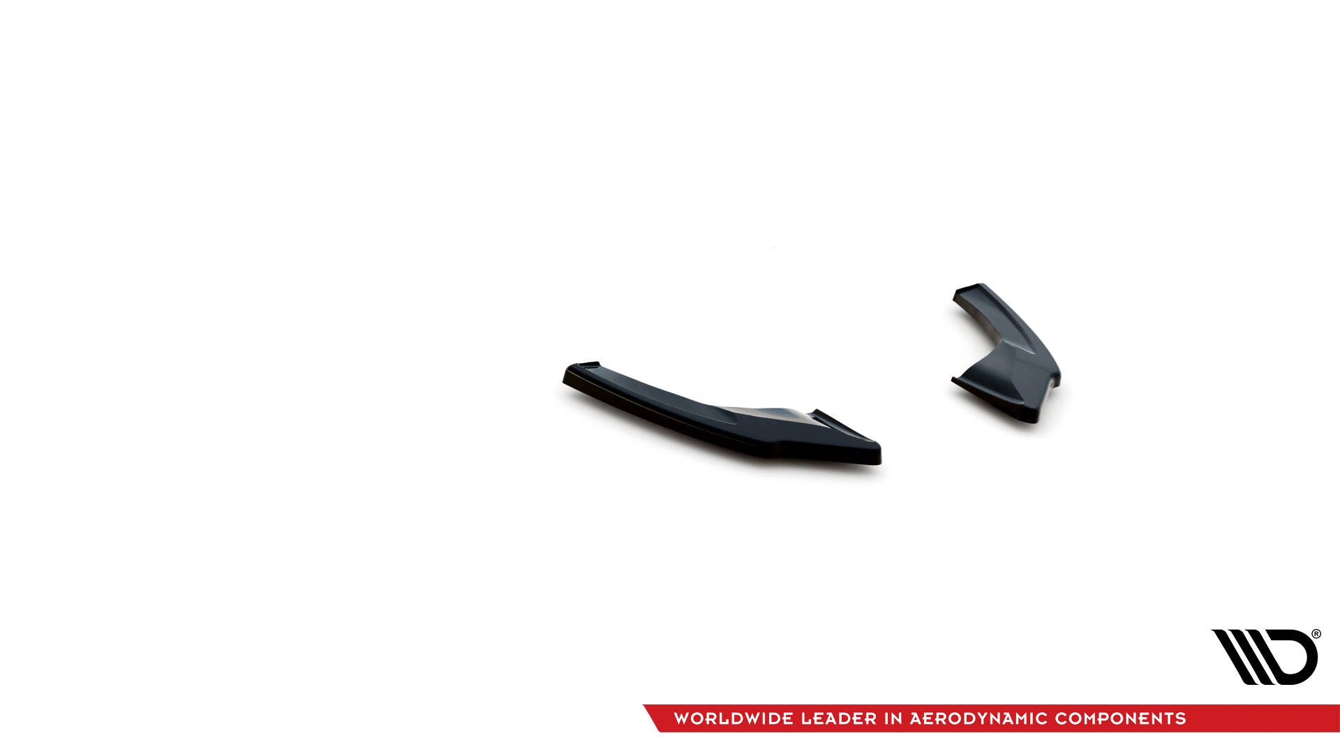 Rear side splitters v.2 volkswagen golf gti clubsport mk8 facelift