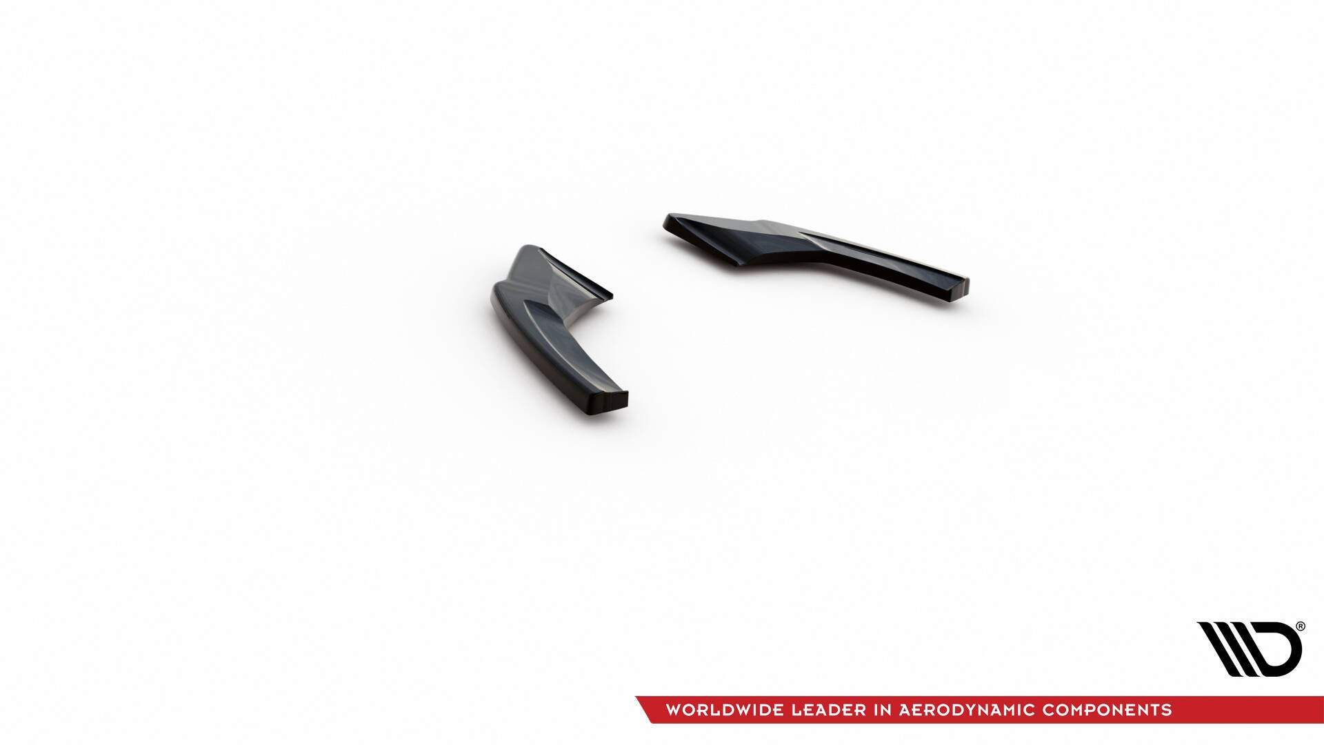 Rear side splitters v.2 volkswagen golf gti clubsport mk8 facelift