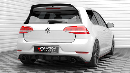 Rear side splitters v.2 volkswagen golf gti mk7 facelift