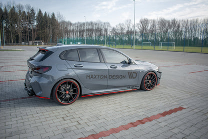 Rear side splitters v.2 for bmw 1 f40 m-pack