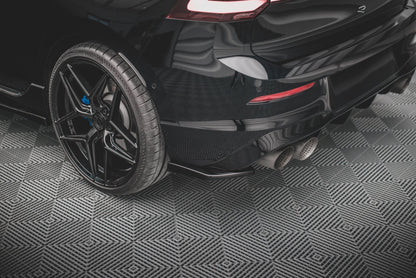 Rear side splitters v.2 for volkswagen golf r mk8