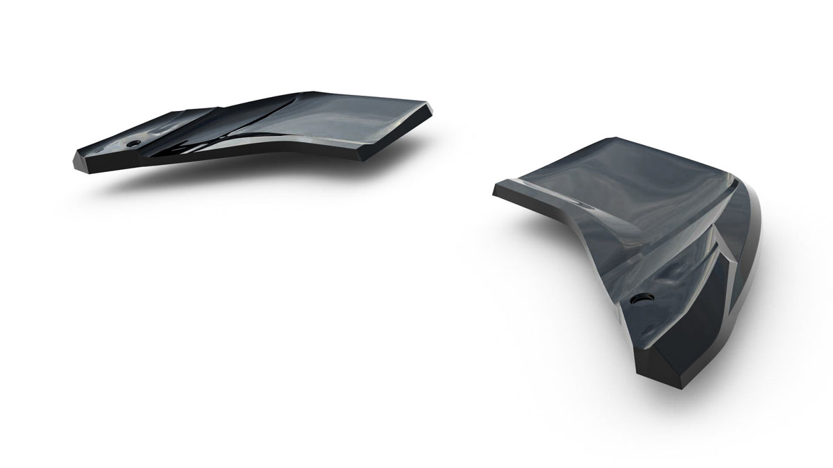 Rear side splitters v.2 suitable for cupra leon hatchback mk1 facelift