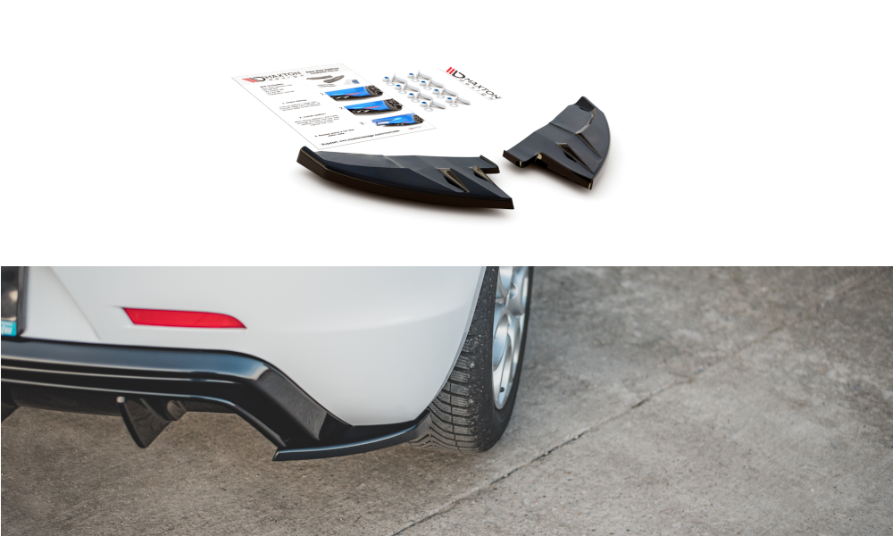 Rear side splitters v.3 alfa romeo giulietta facelift